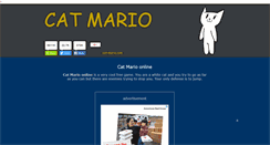 Desktop Screenshot of cat-mario.com